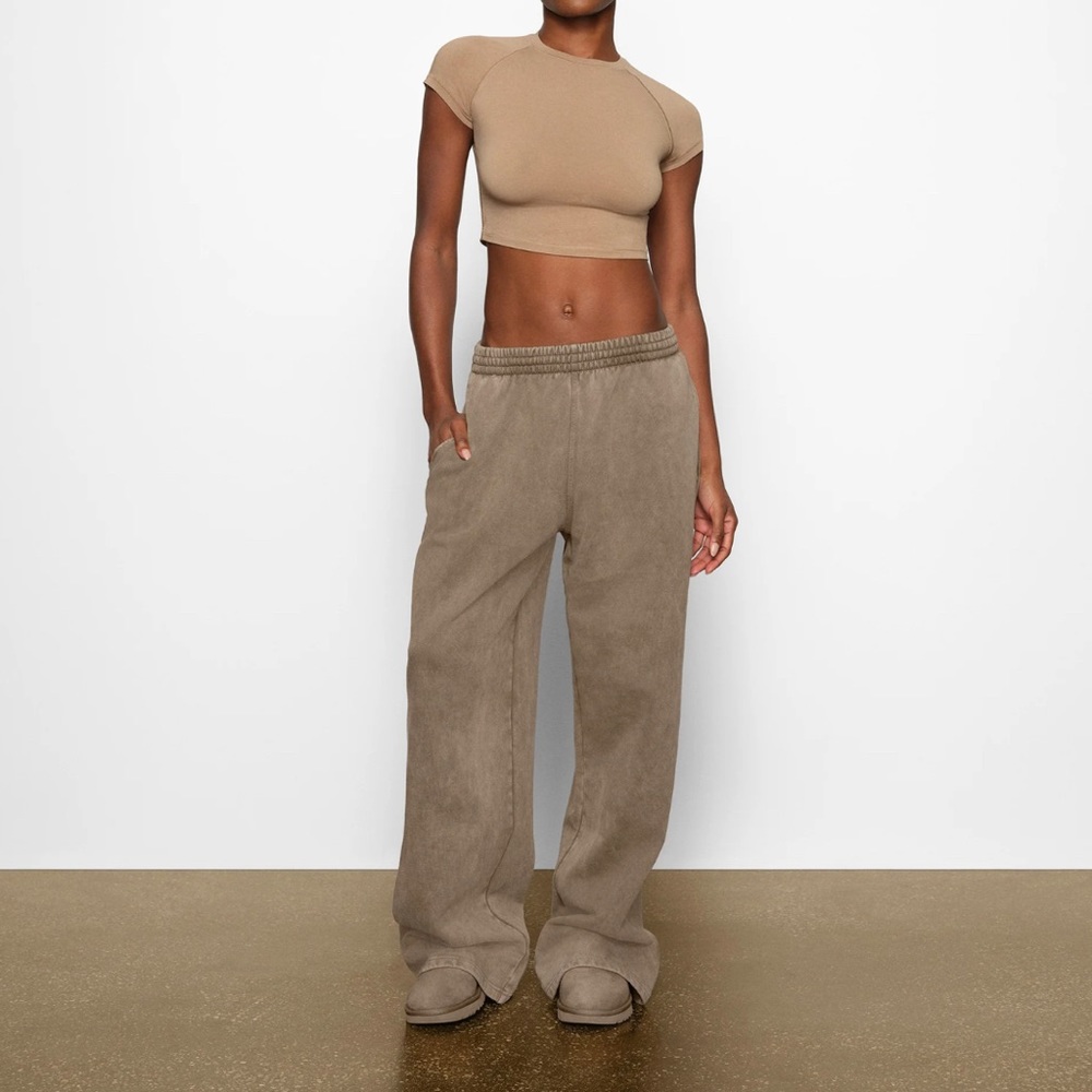 SKIMS Boyfriend Fleece Pant